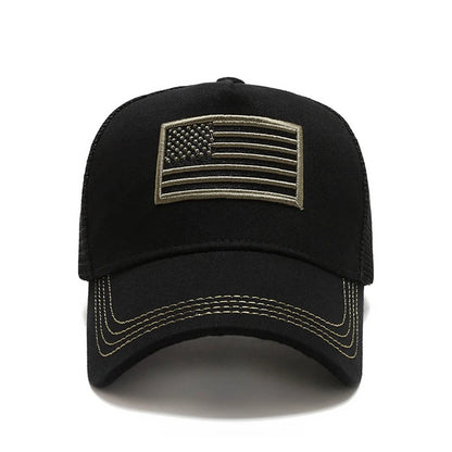 American Flag Mesh Back Hat